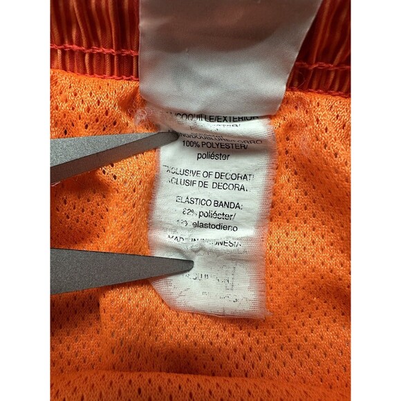 NIKE Swim Shorts Orange Red Multicolor Swim Trunks Men's XL Lined Colorful - Picture 6 of 13